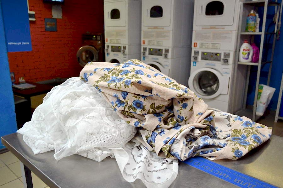 Шторы перед стиркой в Алматы Шторы перед стиркой в Алматы