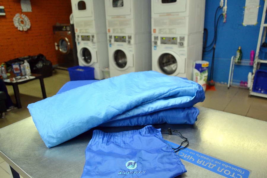 Чистый и высушенный спальник!